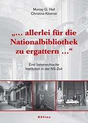--Allerlei für die Nationalbibliothek zu Ergattern