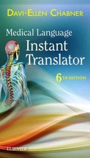 Medical language instant translator