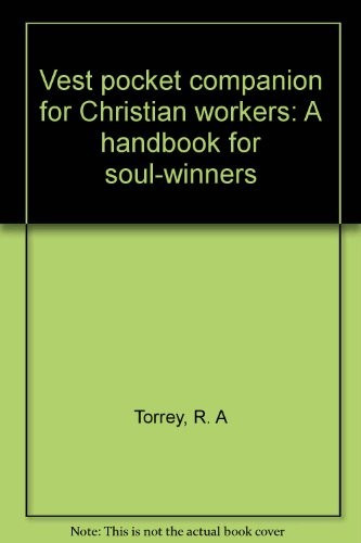 Vest pocket companion for Christian workers