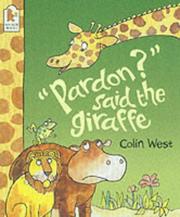 Pardon? said the giraffe