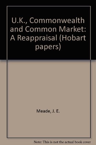 U.K., Commonwealth and Common Market