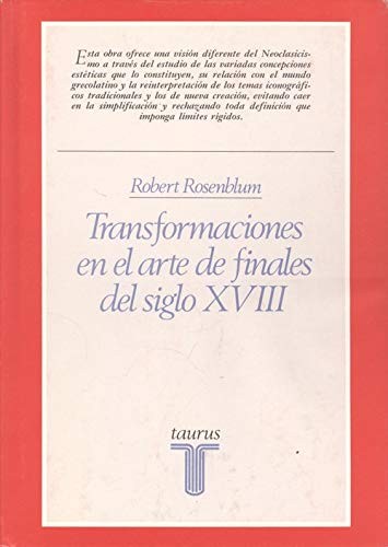 Transformaciones en el arte de finales del siglo XVIII