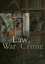 Law, war and crime