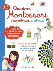Quadern Montessori d'experiències de ciència