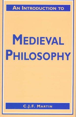 Introduction to Medieval Philosophy