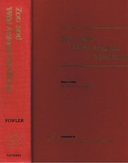 Zoo and wild animal medicine