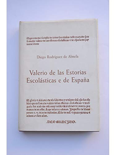 Valerio de las estorias escolásticas e de España