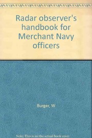 Radar observer's handbook for Merchant Navy officers
