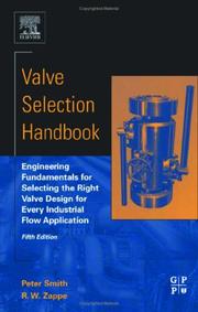 Valve selection handbook