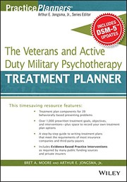 Veterans and Active Duty Military Psychotherapy Treatment Planner, with DSM-5 Updates