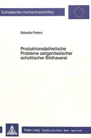 Produktionsästhetische Probleme zeitgenössischer schottischer Bildhauerei