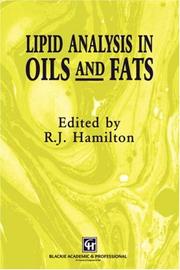 Lipid analysis in oils and fats