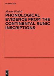 Phonological evidence from the Continental Runic inscriptions