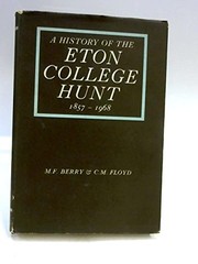 A history of the Eton College Hunt