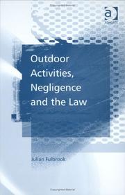 Outdoor activities, negligence, and the law