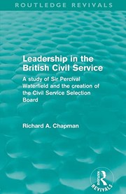 Leadership in the British Civil Service