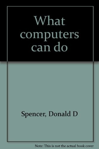 What computers can do