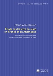 Étude Contrastive du Slam en France et en Allemagne