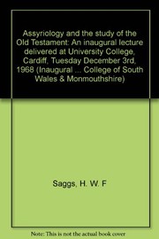 Assyriology and the study of the Old Testament