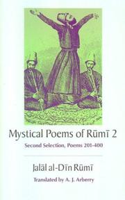 Mystical poems of Rūmī 2