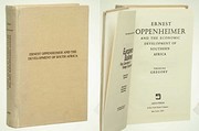 Ernest Oppenheimer and the economic development of Southern Africa