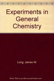 Experiments in General Chemistry
