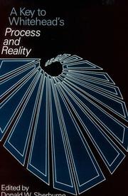 A key to Whitehead's Process and reality