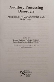 Auditory processing disorders