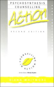 Psychosynthesis counselling in action