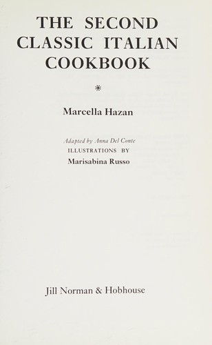 The second classic Italian cookbook