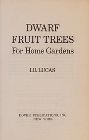 Dwarf fruit trees for home gardens
