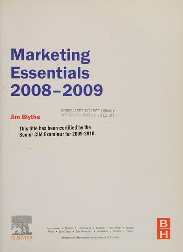 Marketing Essentials