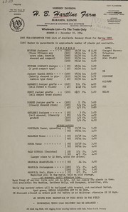 Wholesale list - to the trade only