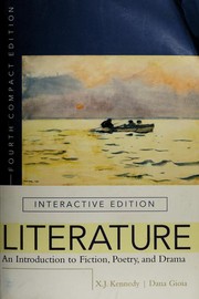 Literature, An Introduction to Fiction, Poetry, and Drama. Fourth Compact Edition