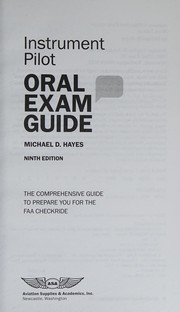 Instrument Pilot Oral Exam Guide