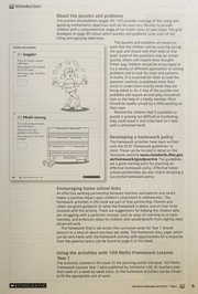 100 maths homework activities