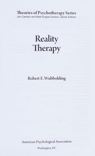 Reality Therapy