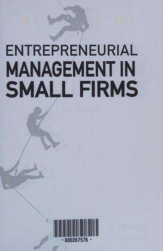 Entrepreneurial management in small firms