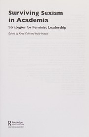 Surviving Sexism in Academia