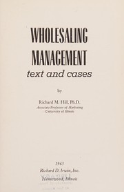 Wholesaling management