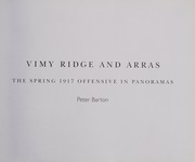 Vimy Ridge and Arras