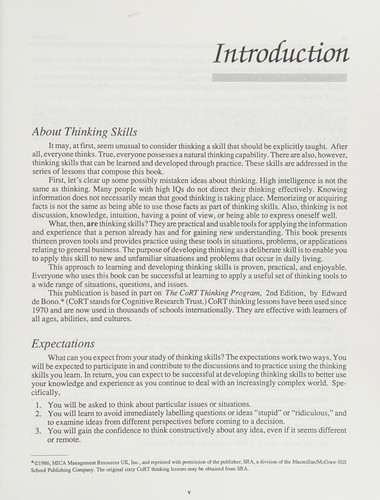Thinking skills for success