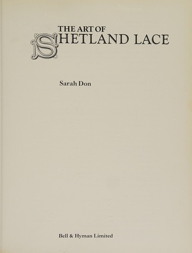 The art of Shetland lace
