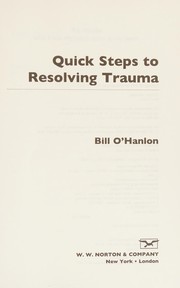 Quick steps to resolving trauma