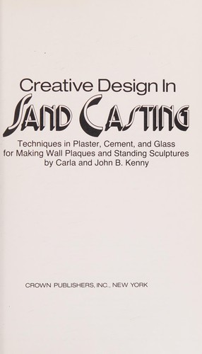 Creative design in sand casting