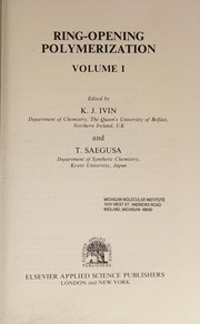 Ring-opening polymerization