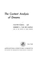 The content analysis of dreams