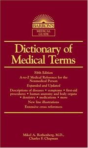 Dictionary of medical terms