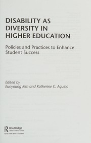 Disability As Diversity in Higher Education