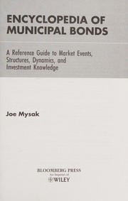 Encyclopedia of municipal bonds